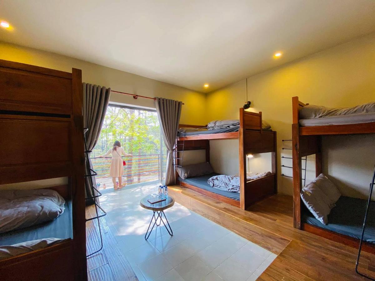 S'Nghe Homestay Mang Den Kon Von Kla Extérieur photo