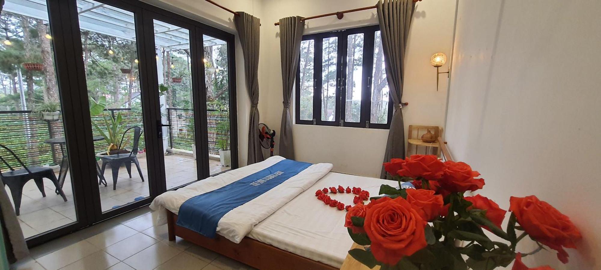 S'Nghe Homestay Mang Den Kon Von Kla Extérieur photo
